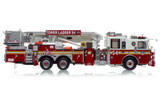 1:50 scale model of FDNY 2016 Seagrave Attacker 75' Tower Ladder 54 - Bronx
