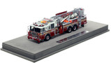 1:50 scale model of FDNY 2017 Seagrave Attacker 75' Tower Ladder 120 - Brooklyn