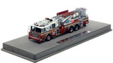 1:50 scale model of FDNY 2016 Seagrave Attacker 75' Tower Ladder 114 - Brooklyn