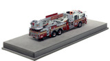 1:50 scale model of FDNY 2016 Seagrave Attacker 75' Tower Ladder 114 - Brooklyn