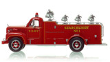 1:50 scale model of FDNY 1959 Mack B Searchlight 1