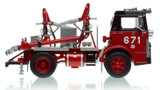 1:50 scale model of Chicago Fire Department 1976 Mack MB Deluge Wagon 671
