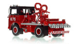 1:50 scale model of Chicago Fire Department 1976 Mack MB Deluge Wagon 675