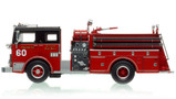 1:50 scale model of Chicago Fire Department 1974 Mack MB Engine Co. 60 - Southeast - Hyde Park