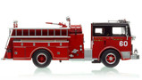 1:50 scale model of Chicago Fire Department 1974 Mack MB Engine Co. 60 - Southeast - Hyde Park