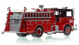 1:50 scale model of Chicago Fire Department 1974 Mack MB Engine Co. 60 - Southeast - Hyde Park