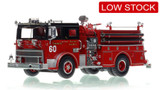 1:50 scale model of Chicago Fire Department 1974 Mack MB Engine Co. 60 - Southeast - Hyde Park