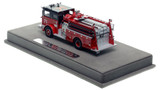 1:50 scale model of Chicago Fire Department 1974 Mack MB Engine Co. 71 - North Side - West Rogers Park