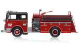 1:50 scale model of Chicago Fire Department 1974 Mack MB Engine Co. 82 - Southeast - Burnside
