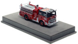 1:50 scale model of Chicago Fire Department 1974 Mack MB Engine Co. 108 - Northwest - Jefferson Park