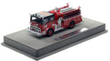 1:50 scale model of Chicago Fire Department 1974 Mack MB Engine Co. 108 - Northwest - Jefferson Park