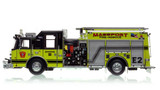 1:50 scale model of Massport Fire-Rescue 2005 Pierce Dash Engine 2