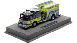 1:50 scale model of Massport Fire-Rescue 2005 Pierce Dash Engine 2
