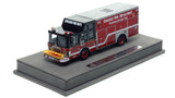 1:50 scale model of Chicago Fire Department 1996 HME/Saulsbury Hazardous Incident Team 