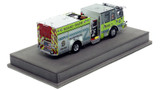 1:50 scale model of  Miami-Dade Fire Rescue 2023 Pierce Enforcer Engine 8 - Aventura