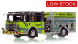 1:50 scale model of  Miami-Dade Fire Rescue 2023 Pierce Enforcer Engine 8 - Aventura