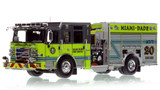 1:50 scale model of Miami-Dade Fire Rescue 2023 Pierce Enforcer Engine 20 - North Miami East 