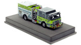 1:50 scale model of Miami-Dade Fire Rescue 2023 Pierce Enforcer Engine 23 - Suniland/Pinecrest