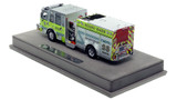 1:50 scale model of Miami-Dade Fire Rescue 2023 Pierce Enforcer Engine 23 - Suniland/Pinecrest