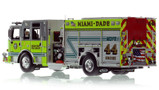 1:50 scale model of Miami-Dade Fire Rescue 2023 Pierce Enforcer Engine 44 - Palm Springs North