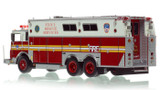 1:50 scale model of FDNY 1985 Mack MC/Saulsbury Rescue Services - Ex R5 - Staten Island