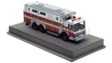 1:50 scale model of FDNY 1985 Mack MC/Saulsbury Rescue Services - Ex R1 - Manhattan