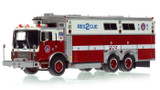 1:50 scale model of FDNY 1990 Mack MC/Saulsbury Rescue 2 - Brooklyn