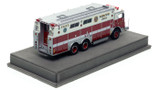 1:50 scale model of FDNY 1985 Mack MC/Saulsbury Rescue 5 - Staten Island