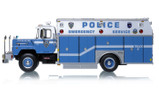 1:50 Scale Model of New York City Police Department 1990 Mack DM/Saulsbury ESS 4 - Bronx