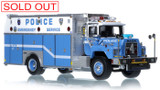 1:50 Scale Model of New York City Police Department 1990 Mack DM/Saulsbury ESS 4 - Bronx