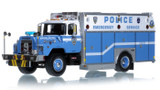 1:50 Scale Model of New York City Police Department 1990 Mack DM/Saulsbury ESS 9 - Queens