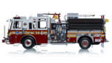 1:50 Scale Model of FDNY 2015 KME Severe Service Engine 4 - Manhattan