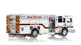 1:50 scale model of Kentland Rescue Engine 33