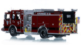1:50 Scale Model of Syosset Fire Department 2022 Pierce Enforcer Engine 581