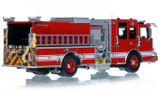 1:50 Scale Model of 2026 Limited Edition Pierce Enforcer Pumper - Red over Red