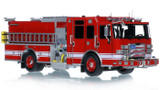 1:50 Scale Model of 2026 Limited Edition Pierce Enforcer Pumper - Red over Red