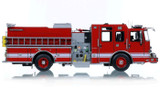 1:50 Scale Model of 2026 Limited Edition Pierce Enforcer Pumper - Red over Red