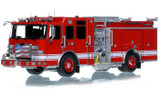 1:50 Scale Model of 2026 Limited Edition Pierce Enforcer Pumper - Red over Red
