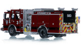 1:50 Scale Model of Syosset Fire Department 2022 Pierce Enforcer Engine 583