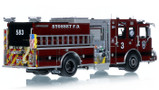 1:50 Scale Model of Syosset Fire Department 2022 Pierce Enforcer Engine 583