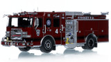 1:50 Scale Model of Syosset Fire Department 2022 Pierce Enforcer Engine 584