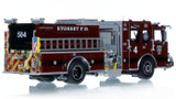 1:50 Scale Model of Syosset Fire Department 2022 Pierce Enforcer Engine 584