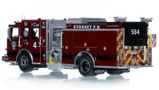 1:50 Scale Model of Syosset Fire Department 2022 Pierce Enforcer Engine 584