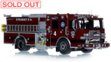 1:50 Scale Model of Syosset Fire Department 2022 Pierce Enforcer Engine 584
