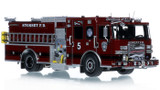 1:50 Scale Diecast Model of Syosset Fire Department 2022 Pierce Enforcer Engine 585