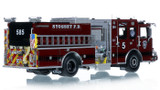 1:50 Scale Diecast Model of Syosset Fire Department 2022 Pierce Enforcer Engine 585