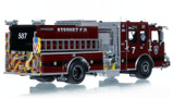 1:50 Scale Model of Syosset Fire Department 2022 Pierce Enforcer Engine 587
