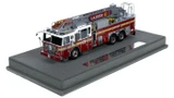 1:50 Scale Model of 1:50 Scale Model of FDNY 2024 Seagrave Attacker HD 100' Ladder 8 - Manhattan