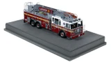 1:50 Scale Model of 1:50 Scale Model of FDNY 2024 Seagrave Attacker HD 100' Ladder 8 - Manhattan