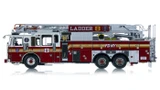 1:50 Scale Model of 1:50 Scale Model of FDNY 2024 Seagrave Attacker HD 100' Ladder 8 - Manhattan